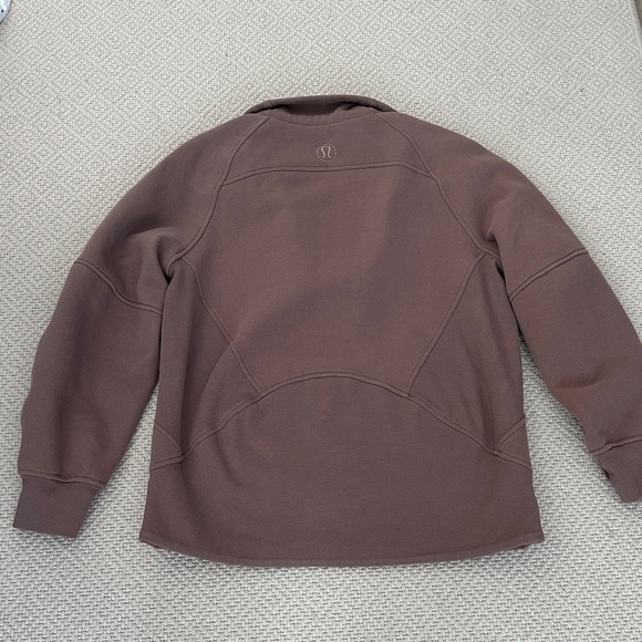 lululemon athletica Scuba oversized funnel neck Quarter-Zip Sweatshirt - Picture 7 of 7